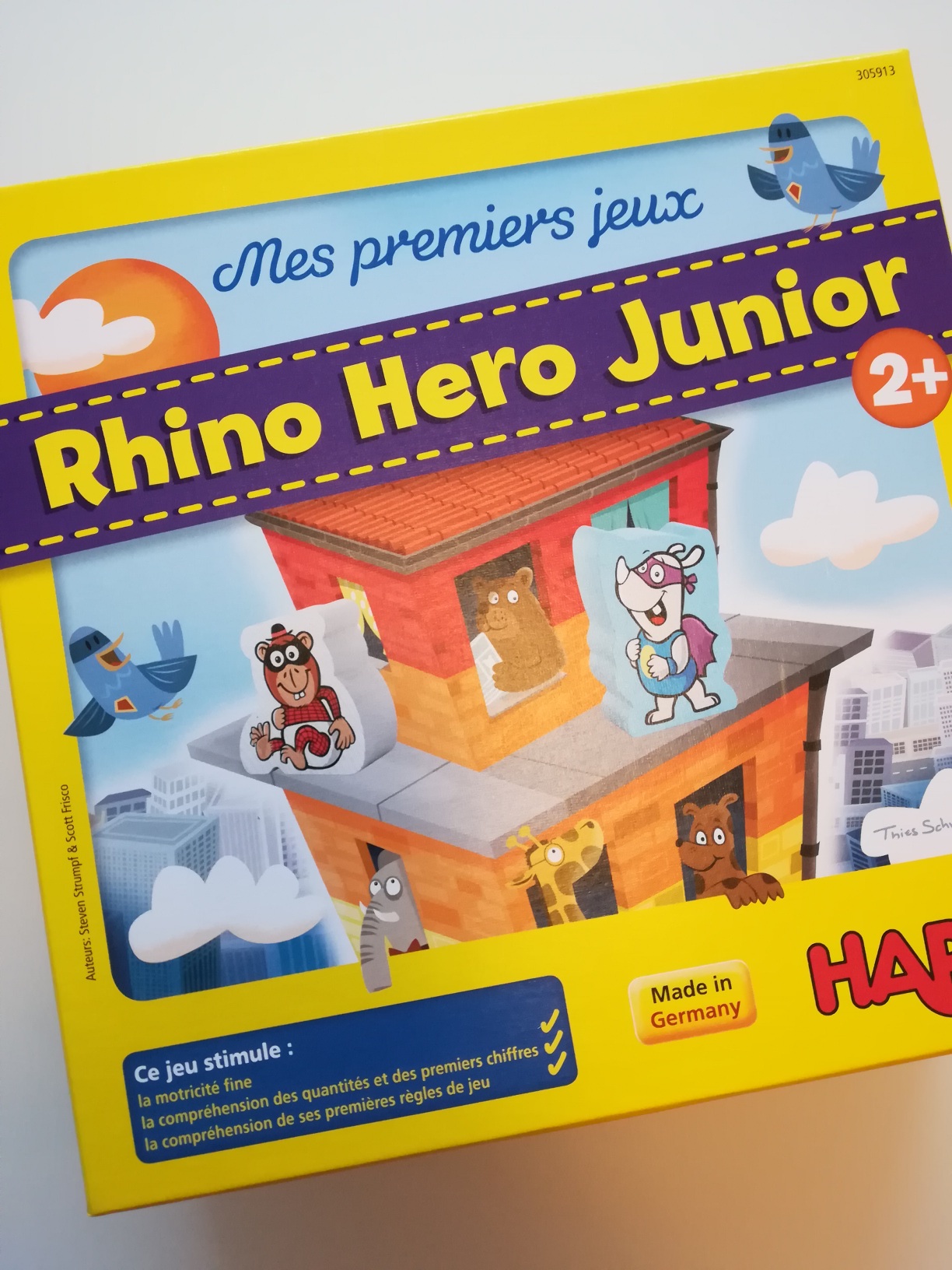 Test De Jeu Rhino Heros Junior Haba Le Blog De Baby Tems